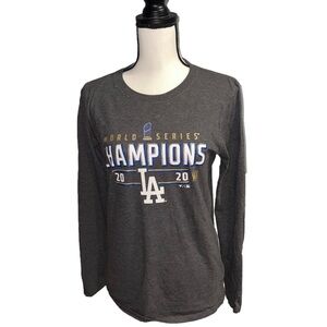 Fanatics- 2020 World series champions long sleeve shirt